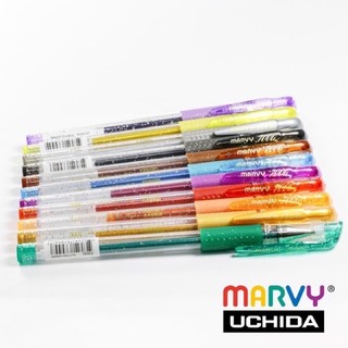  Bút nhũ bút kim tuyến MARVY UCHIDA viết thiệp trang trí. 