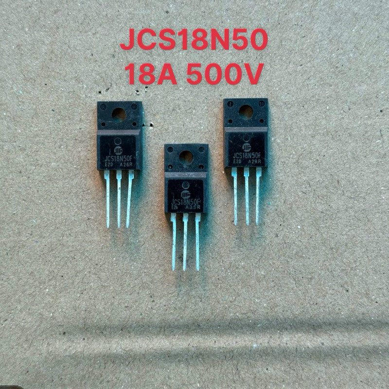 (5con)Mosfet N-CH 18A 500V 18N50 JCS18N50 CS18N50F mới chính hãng loại tốt