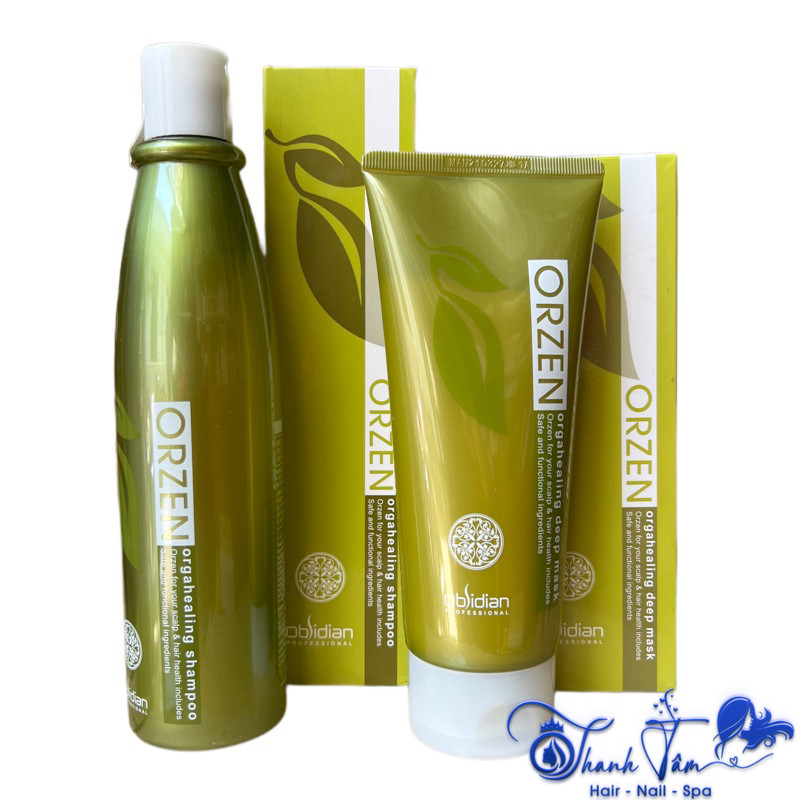 Combo Gội và Mặt nạ chống rụng tóc ORZEN Obsidian - TN