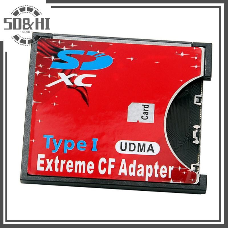 [SD&HI] Bộ chuyển đổi thẻ SD sang CF SDXC DMC sang tiêu chuẩn Thẻ chuyển đổi đầu đọc thẻ nhớ UDMA lo