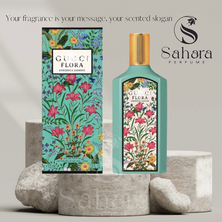 [ FULL BOX ] Flora Gorgeous Jasmine EDP 100ml | Nước hoa nữ Sahara Perfume