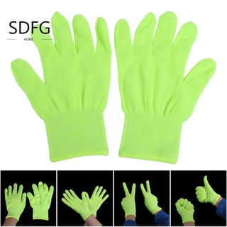 Sdfg 1 Đôi Găng Tay Huỳnh Quang, Găng Tay Xanh Đàn Hồi Bền Đẹp, Đạo Cụ Khí Quyển Thanh Thoáng Khí Chống Trơn Trượt Găng Tay Neon Linh Hoạt Trang Trí Sinh Nhật