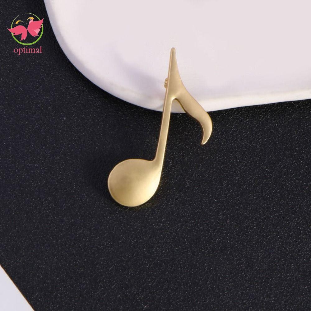 Optimal LIMIT Eighth Note Pin Quà tặng buổi hòa nhạc thời trang hợp kim
