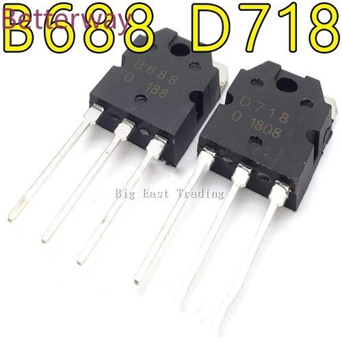 2SB688 5 Cặp / 10 CÁI 2SD718 Transistor D718 B688 pxb3