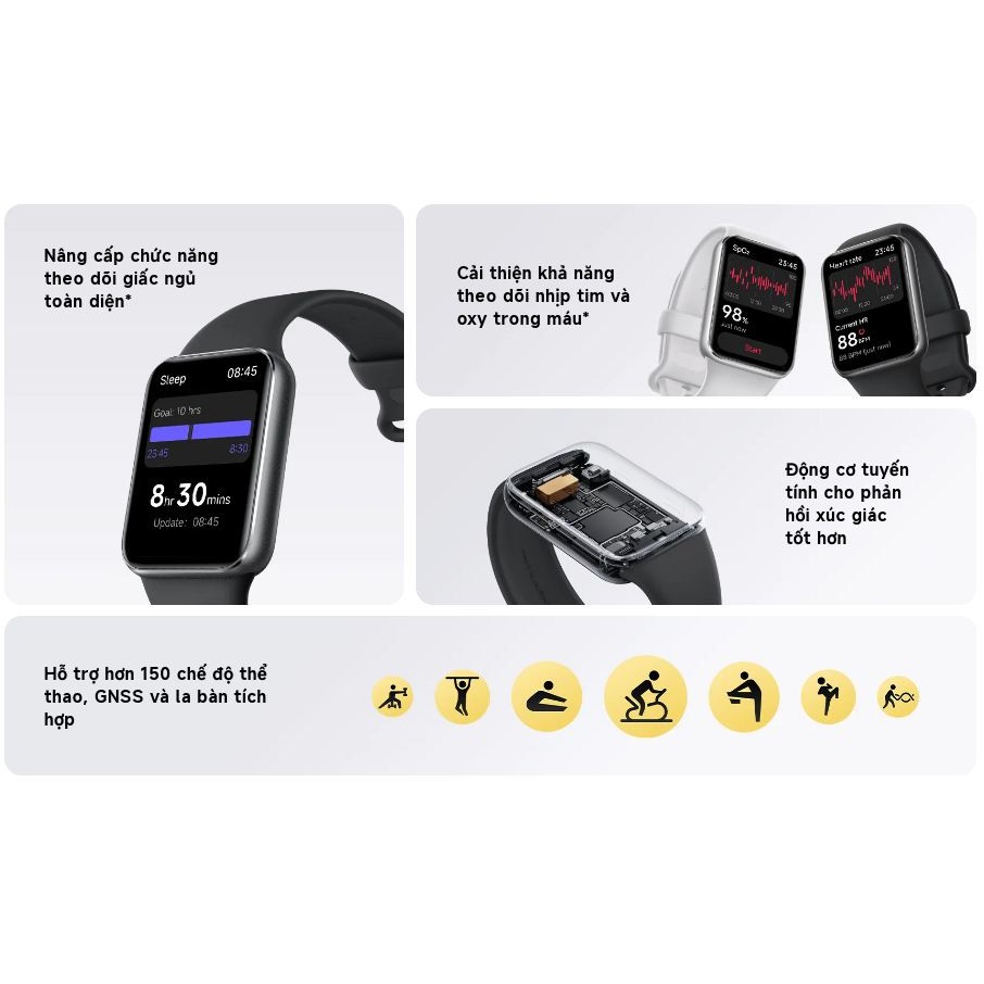 Vòng đeo tay thông minh Xiaomi Mi Band 9 Pro - Bản Quốc Tế Bảo Hành 12 Tháng | BigBuy360 - bigbuy360.vn
