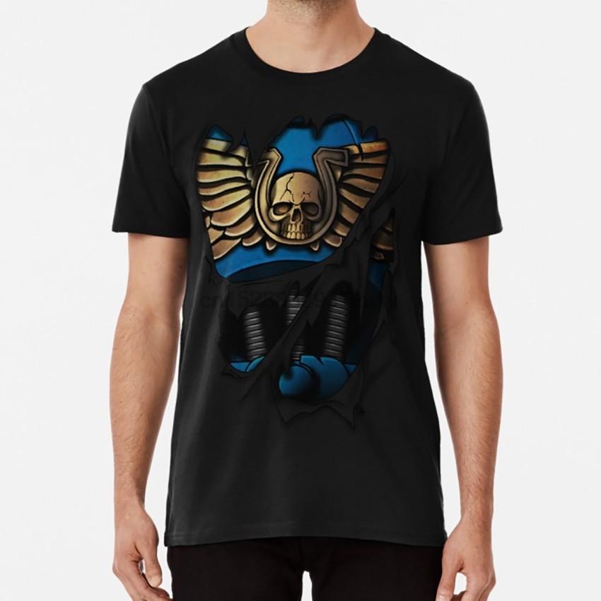 Áo thun Ultramarines Armor spacemarines no fear chapters