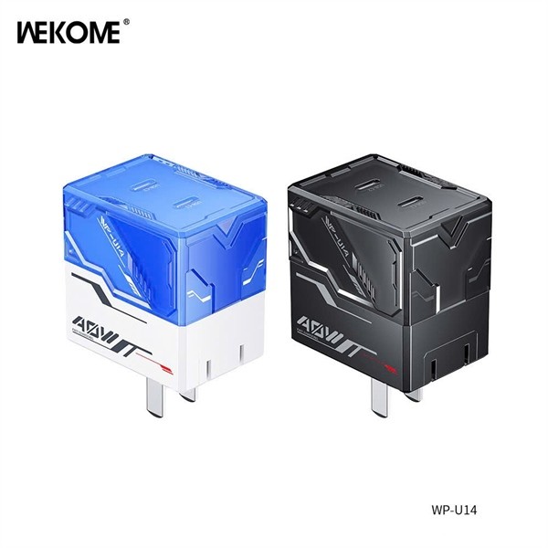 [HCM - 40W] Cốc sạc nhanh Wekome WP-U14 CN 2C PD 40W