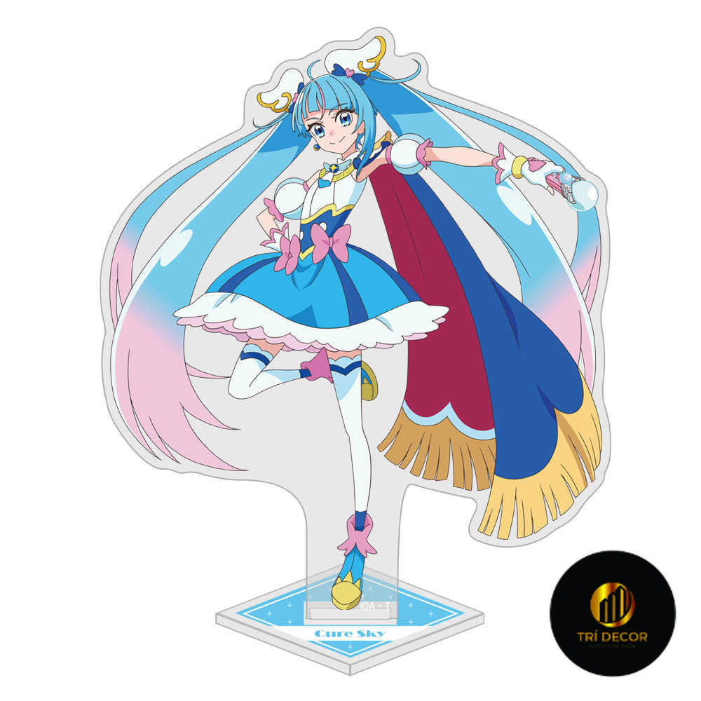 Móc Khoá, Mô Hình Standee Anime Precure Pretty Cure Trang Trí Bàn Học, Làm Việc