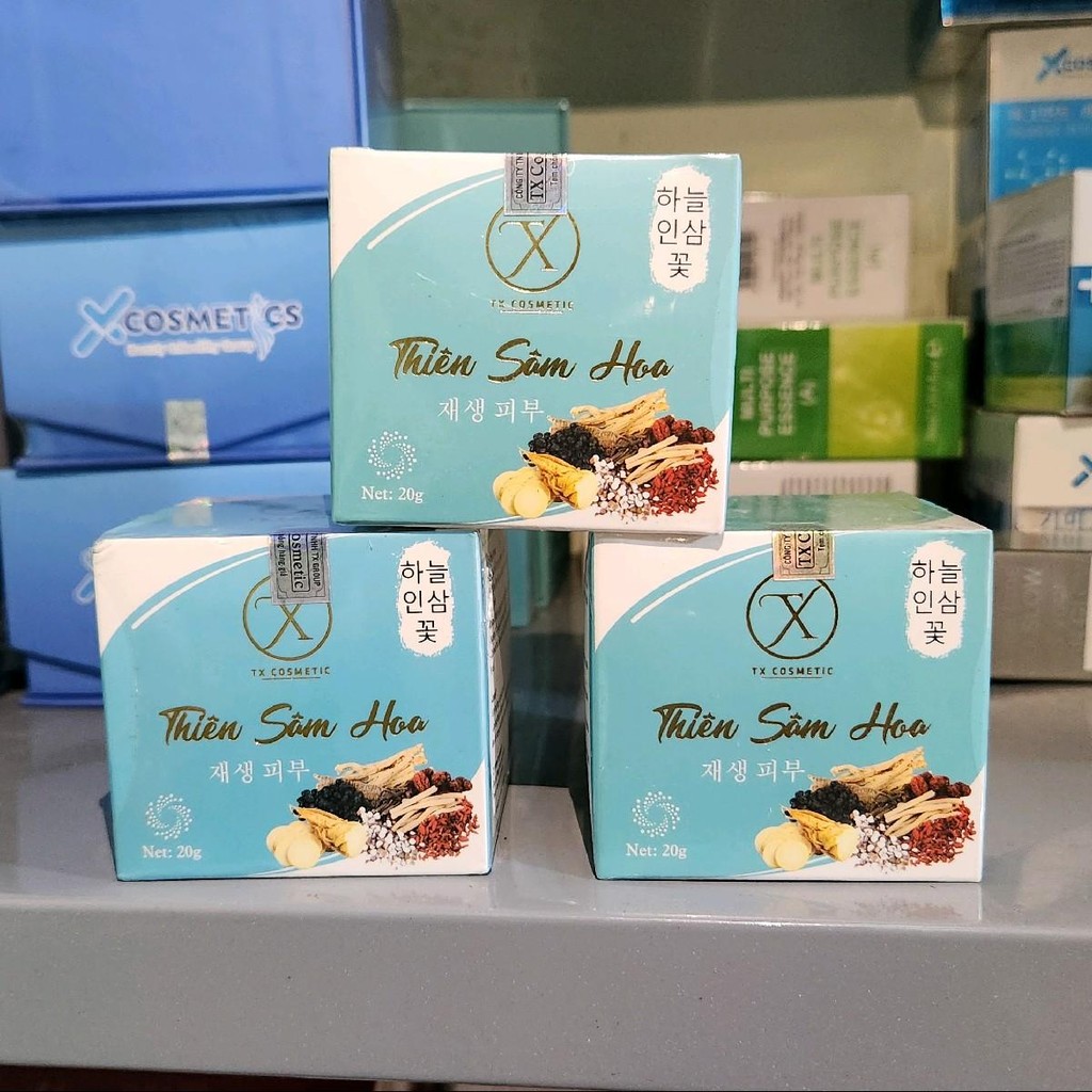 Thiên sâm hoa TX_COSMETIC TX_GROUP kem tái tạo.tái tạo da mụn, nám. sản phẩm chính hãng TXcosmetic