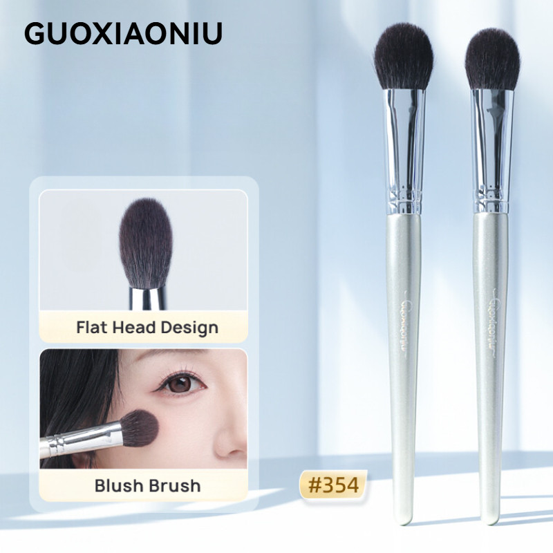 GUOXIAONIU Cọ Má Hồng Cọ Đánh Cọ Đánh Nhỏ Cọ Trang Điểm Cọ Len Mềm | BigBuy360 - bigbuy360.vn