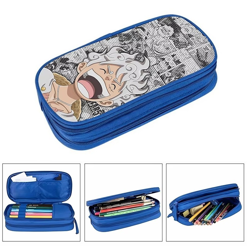 ONE PIECE Series Hoạt Hình Hộp Bút Chì Văn Phòng Phẩm Túi Bảo Quản Đồ Dùng Học Tập Quà Tặng Sinh Nhậ