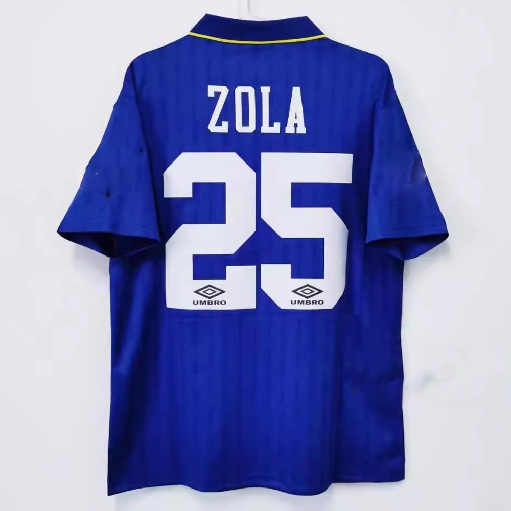 Áo bóng đá retro thể thao Zola, Kante, và Hazard