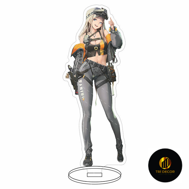 Móc Khoá, Mô Hình Standee Hot Game Nikke Lapi, Alice,Liberty, Guren Trang Trí Bàn Học