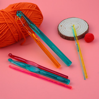 Kim móc trong suốt SKC size lớn móc len to