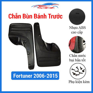 Bộ 2 chắn bùn bánh trước Fortuner 2006-2007-2008-2009-2010-2011-2012-2013-2014-2015