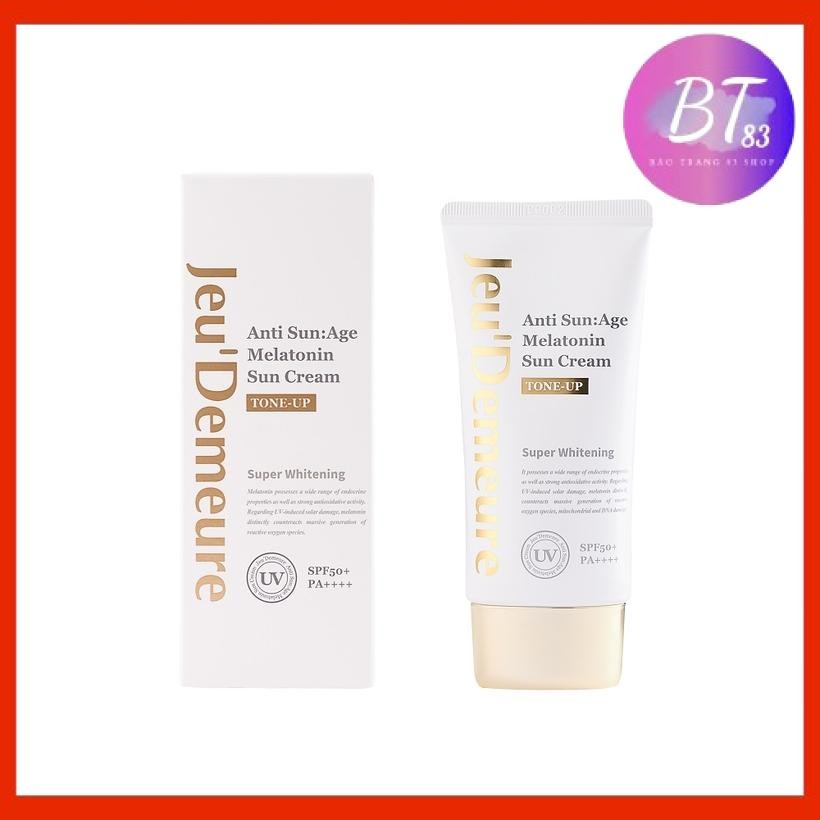 Kem Chống Nắng Kiềm Dầu, Bảo Vệ Da, Dưỡng Ẩm Jeu'demeure Natural Chỉ Số SPF 50+/PA++++ 50G