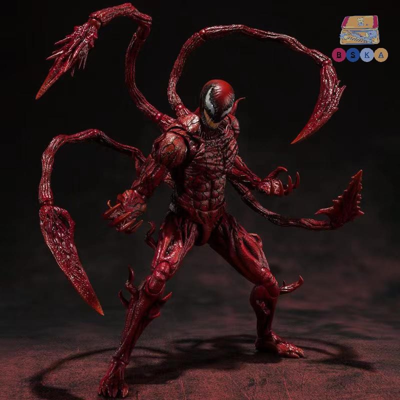 [BSKA]Red Venom Carnage Nhân Vật Hành Động SHFiguarts Venom SHF Venom 2 Let There Be Carnage Anime H
