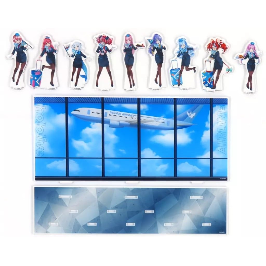 Hololive, Hololive City, Hololive Airlines, Tour Participation Bonus, Acrylic Stand ㅤDirect From Jap