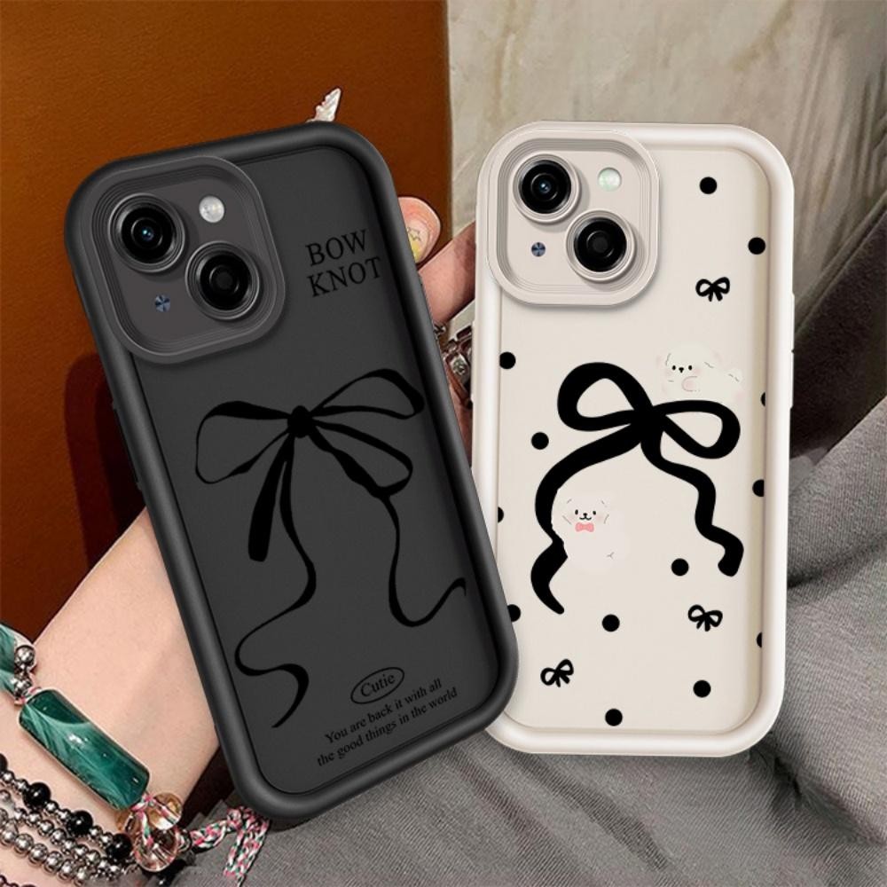 Vỏ Cho Tương Thích Tecno Spark GO 1 Tecno Spark GO 1S Tecno Spark GO 2025 POP 9 4G Vỏ Silicon Nơ Đen