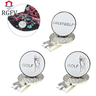 Rgfv Golf Hat Clip Có Thể Tháo Rời Thể Thao Ngoài Trời Vị Trí Bóng Đánh Dấu Golf Huấn Luyện Hỗ Trợ Phụ Kiện Aining Tool Cap Clip Hat Marker