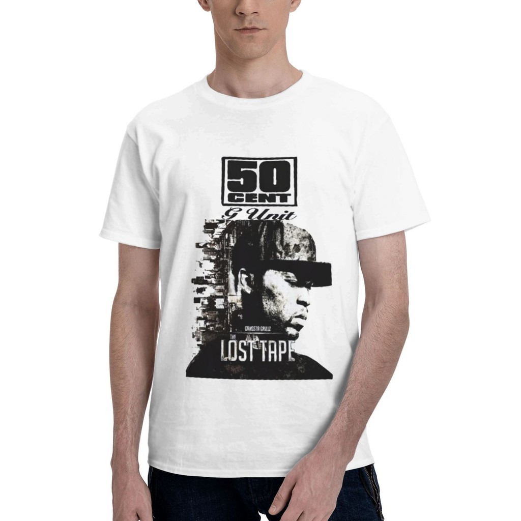 Áo thun nam tay ngắn 50 Cent In The Club G Unit York Brooklyn California