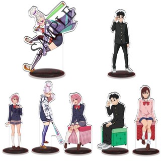  Móc Khoá Mô Hình Standee Anime Dan Da Dan nhân vật Ayase Momo Okarun Trang Trí Bàn Học 