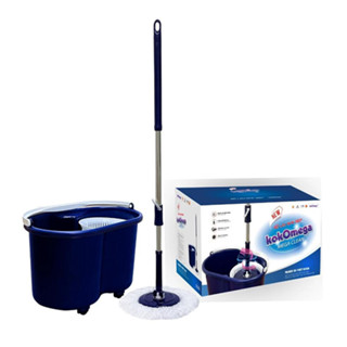 [Chính hãng] Bộ lau nhà 360 độ kokOmega màu xanh dương đậm
