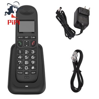 Điện thoại cầm tay Điện thoại không dây kỹ thuật số hỗ trợ 5 chiếc cầm tay 16 ngôn ngữ US Plug A
