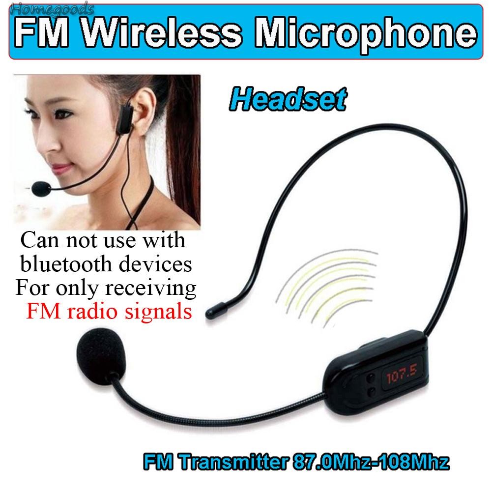 Micro Không Dây Hỗ Trợ Giảng Dạy chỉ nhận được tín hiệu radio FM