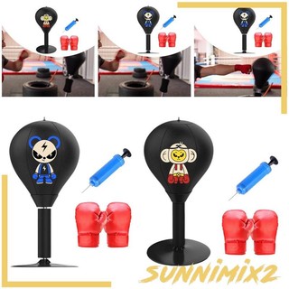 Túi đục lỗ để bàn Hút vào bàn Túi Kickboxing để tập luyện Sparring Mma