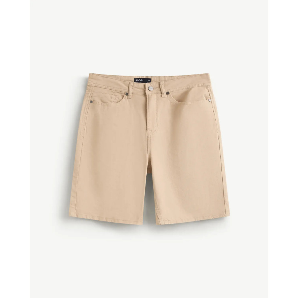 Quần short jeans nam vải mềm (2 màu) Form Straight - ROUTINE 10F24DPS010R1