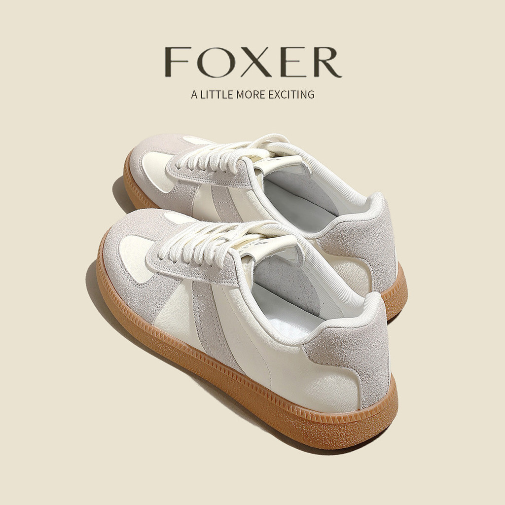 Giày thể thao nữ FOXER Flat Low-Top Retro Thoải mái thoáng khí