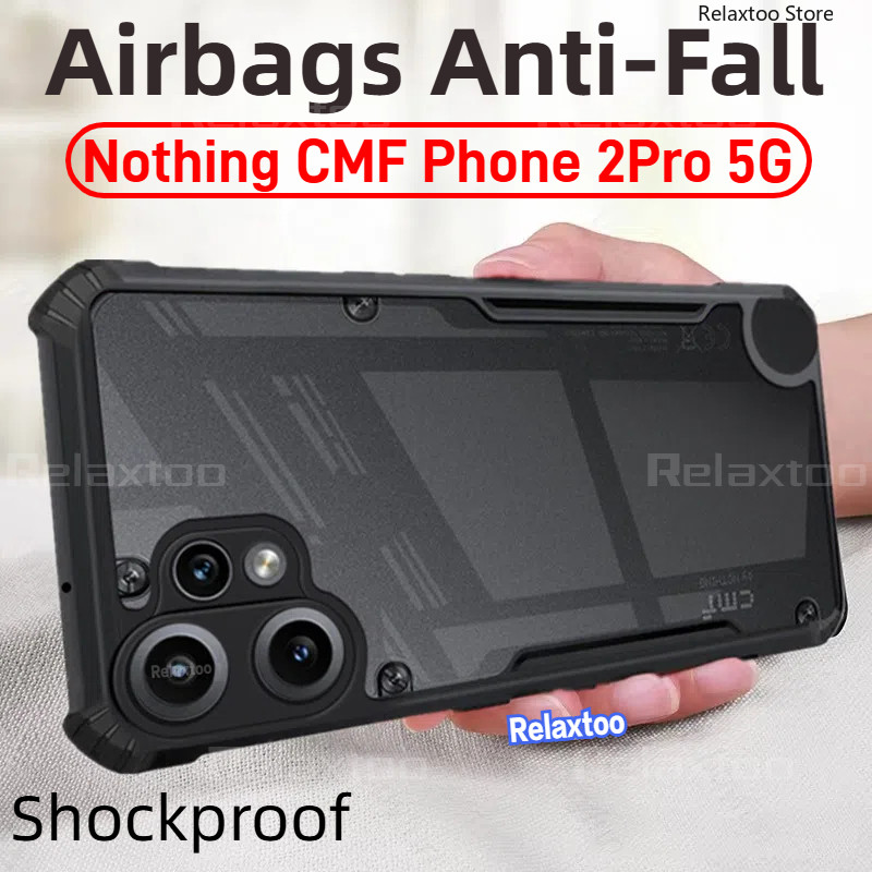 CMFPhone2 Pro 5G Vỏ Trong Suốt Không Có CMF Phone 2 Phone2 Pro 2Pro Phone2Pro A001 5G Vỏ Điện Thoại 