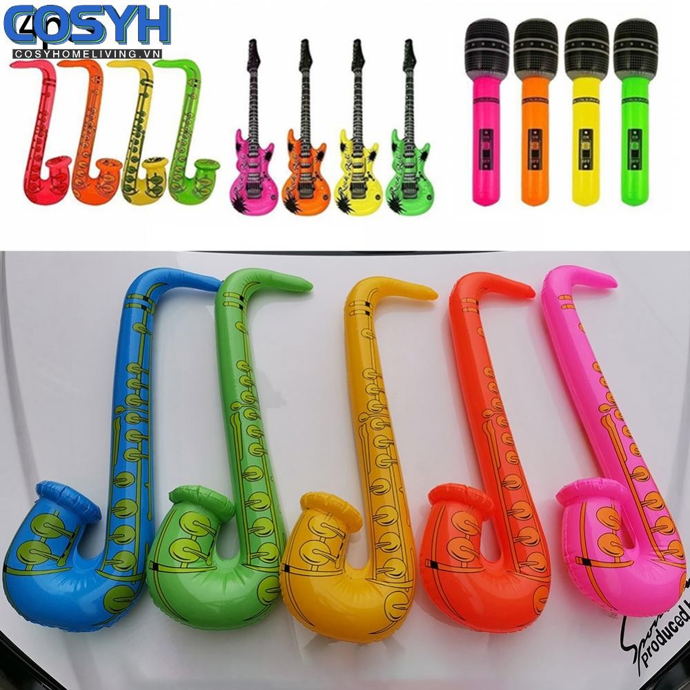 <cosyh>Instrument Balloons Saxophone Toys 4pcs 70cm Music Old Style For Party