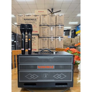 Loa Karaoke Xách Tay Nanomax X-17 Bass Đôi 16cm Công Suất 320w Karaoke Bluetooth