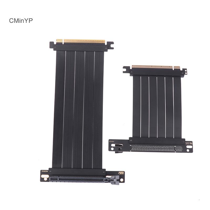 Cminyp Full Speed PCIE 3.0 4.0 16x Riser Cáp Card Đồ Họa Cáp Nối Dài PCIE Express GPU Mở Rộng Thẻ Ri