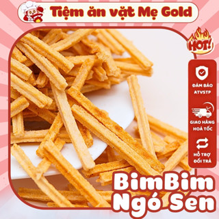 500G Snack Khoai Tây Que Hương Ngó Sen Chua Cay, Bim Bim Khoai Tây Hương Ngó Sen, Tiệm ăn vặt Mẹ Gold