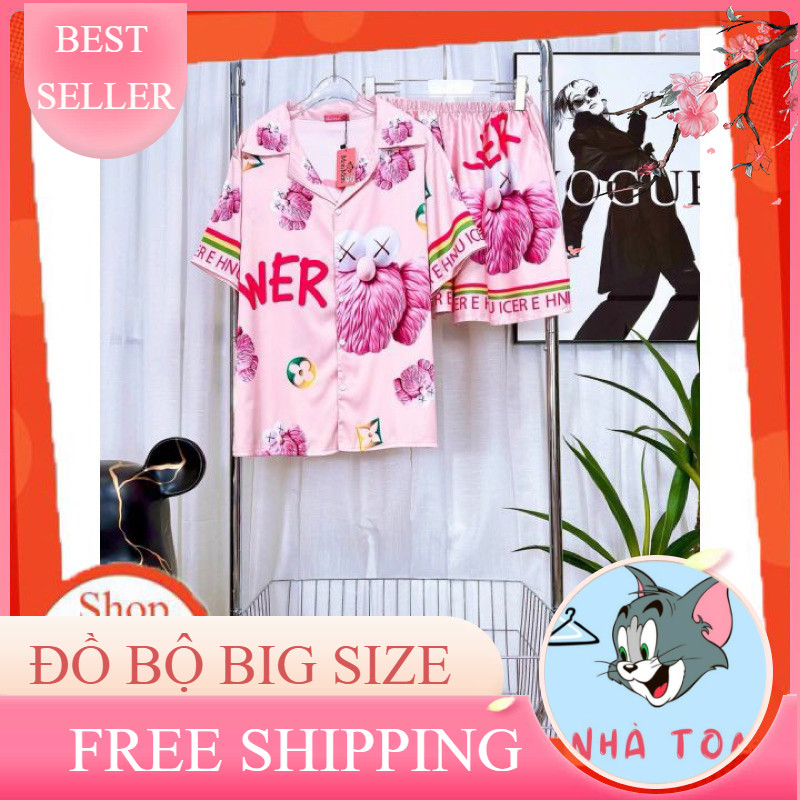 Đồ bộ lụa latin bigsize đùi