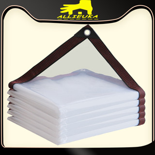 【Allieuka Dày Bạt Nhựa Trong Suốt Chống Mưa Chống Nước Bạt Nilong Trong Suốt Giữ Nhiệt Bạt Trong Pvc