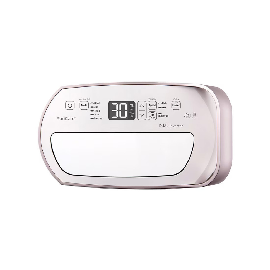Máy hút ẩm LG Chính Hãng Dual Inverter 19L (Trắng) - MD19GQGE0 - Bảo Hành Chính Hãng 24 Tháng | BigBuy360 - bigbuy360.vn