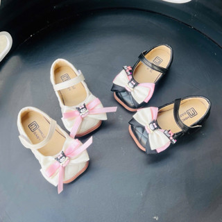 giày búp bê Kuromi bé gái gày bệt cho bé đi học, đi chơi da mềm MG baby nơ xinh xắn thời trang thu đông siêu nhẹ  K207