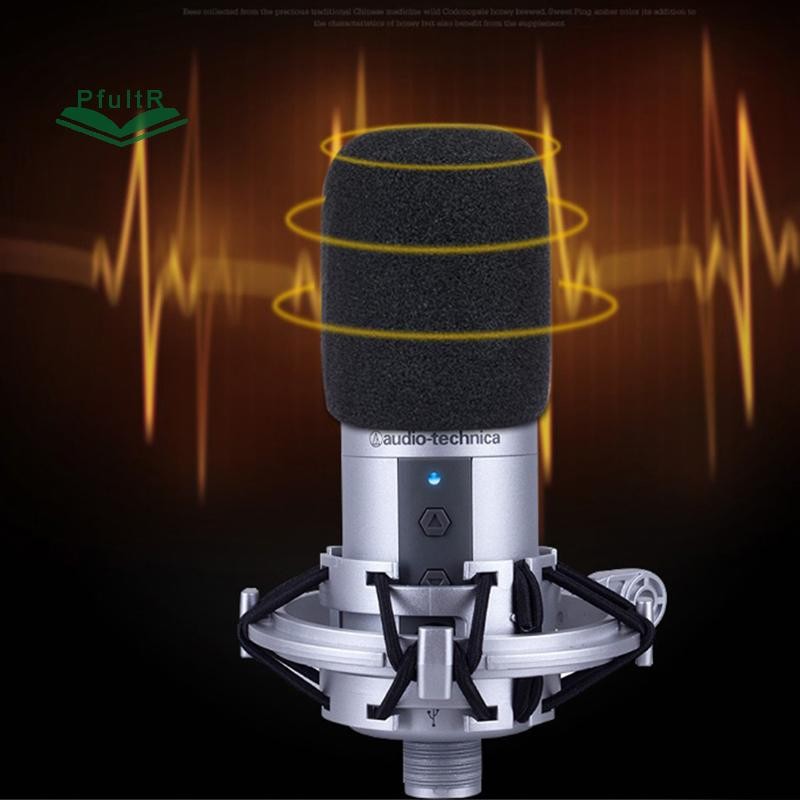 [Pfultr] 1 Vỏ kính chắn gió Mic AT2020, Bộ lọc Pop xốp chống gió cho Audio Technica ATR2500 AT2035 A