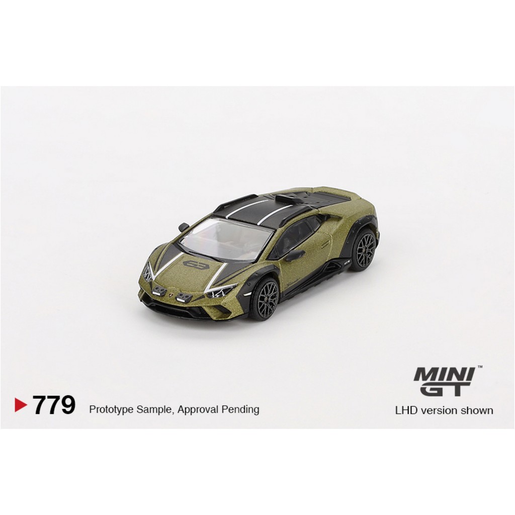 MINIGT 1: 64 Lamborghini Huracan Hurricane Sterrato Mẫu xe hợp kim xanh 779