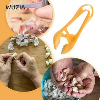 Dụng cụ gọt vỏ tỏi WUZIA, Nhíp thủ công bóc tỏi cầm tay đa chức năng, Quà tặng Dụng cụ loại bỏ thân vỏ tỏi Phụ kiện nhà bếp