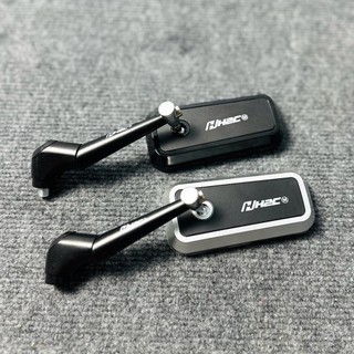  GƯƠNG XE MÁY NHỰA KIỂU H2D VUÔNG TẶNG KÈM ỐC 10li GẮN BÊN TRÁI Phụ Kiện Phụ Tùng 