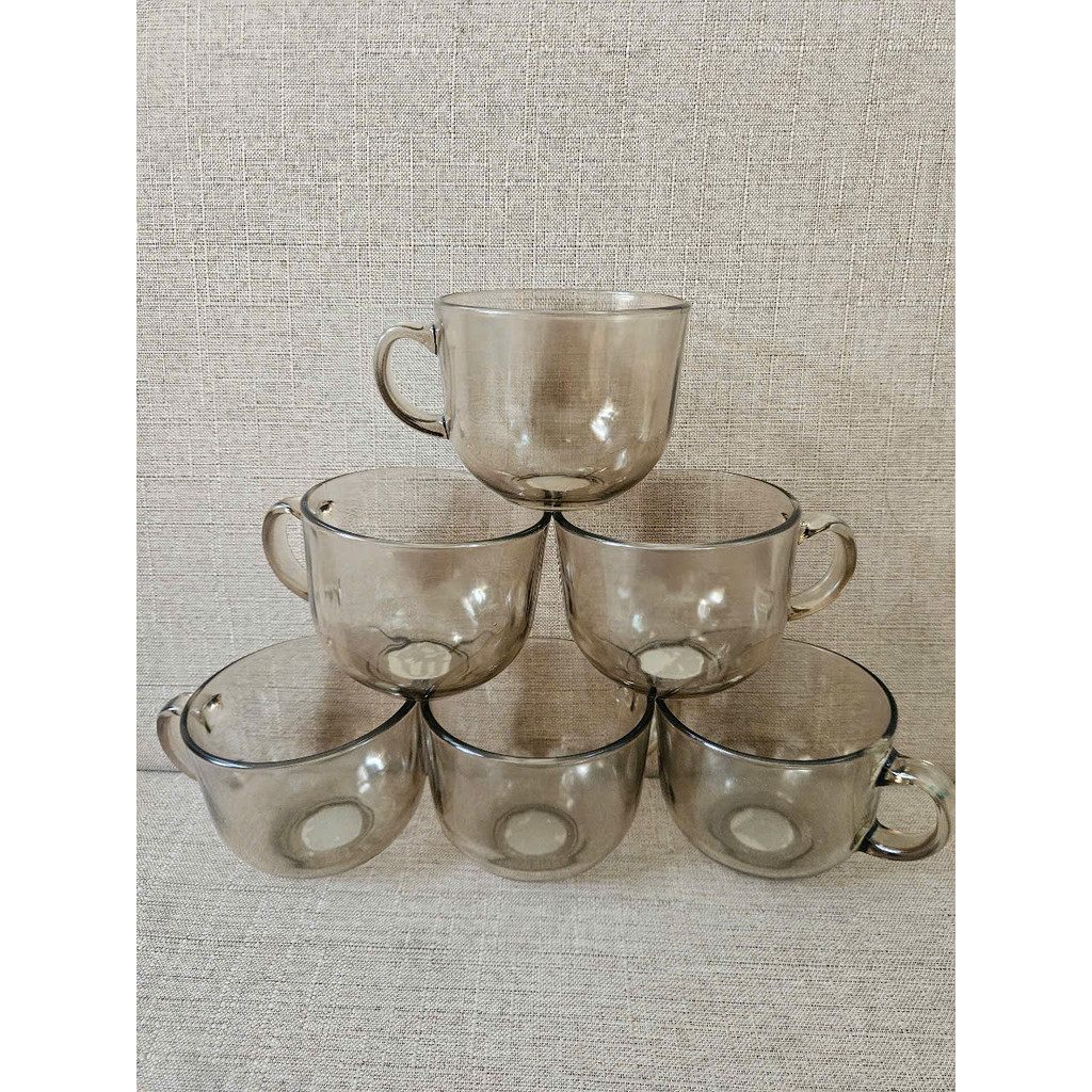 Cốc thủy tinh màu hổ phách chịu nhiệt cao cấp ly tách cường lực trong suốt đựng đồ ngũ cốc ăn sáng dày dặn loại 1 GIKO | BigBuy360 - bigbuy360.vn