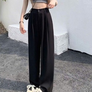  Quần Tây Nữ Bigsize Ống Suông Rộng Đứng Form Basic Dễ Phối Đồ Cho Chubby 50-95kg  Q552 Q30  