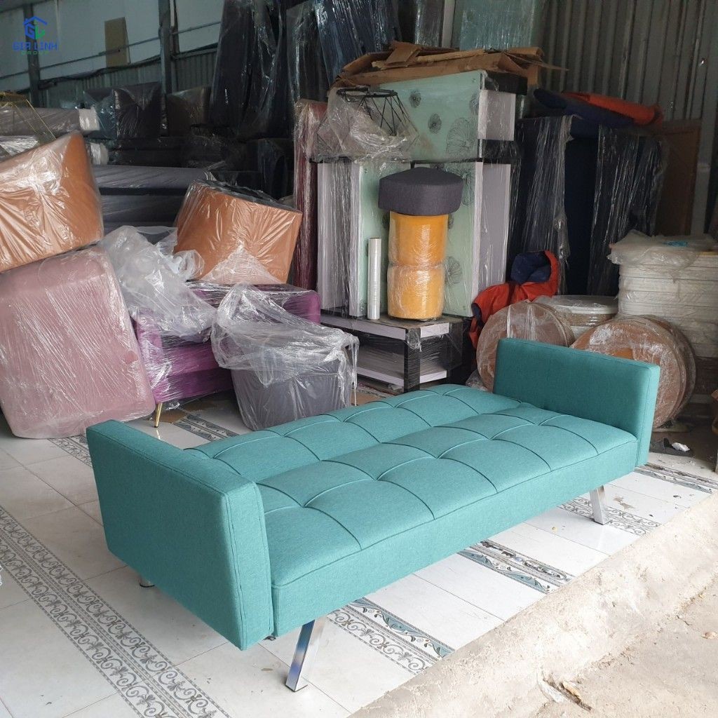 Ghế Sofa Giường 1m9 (Sofa Bed) Có Tay Vịn Có Thể Tháo Rời Nội Thất GILI