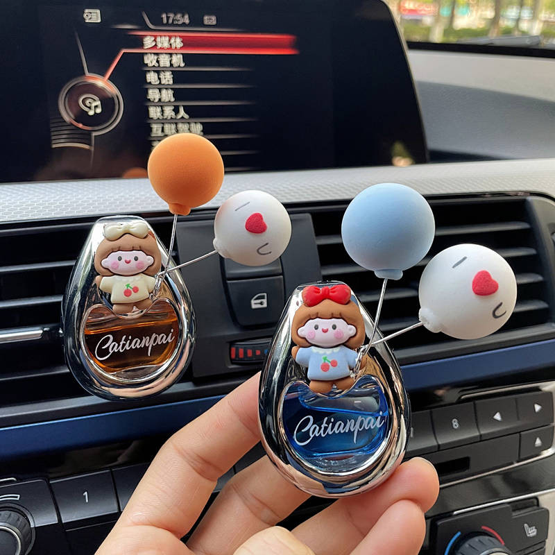 New Car Aromatherapy Perfume Air Conditioning Air Outlet Car Interior Decoration Ornament Long-Lasti