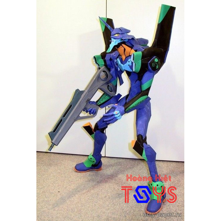 Mô hình giấy anime Mecha Evangelion Unit-01 [Neon Genesis Evangelion]
